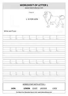 worksheet L
